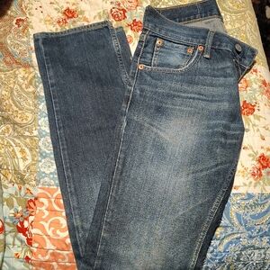 Levi's Classic Blue Denim Jeans